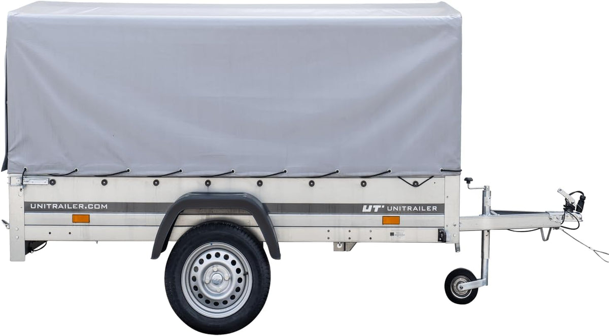 Trailerwald Garden Trailer 230 Kipp 750 kg – mit Stützrad, Hochplane und Hochspriegel
