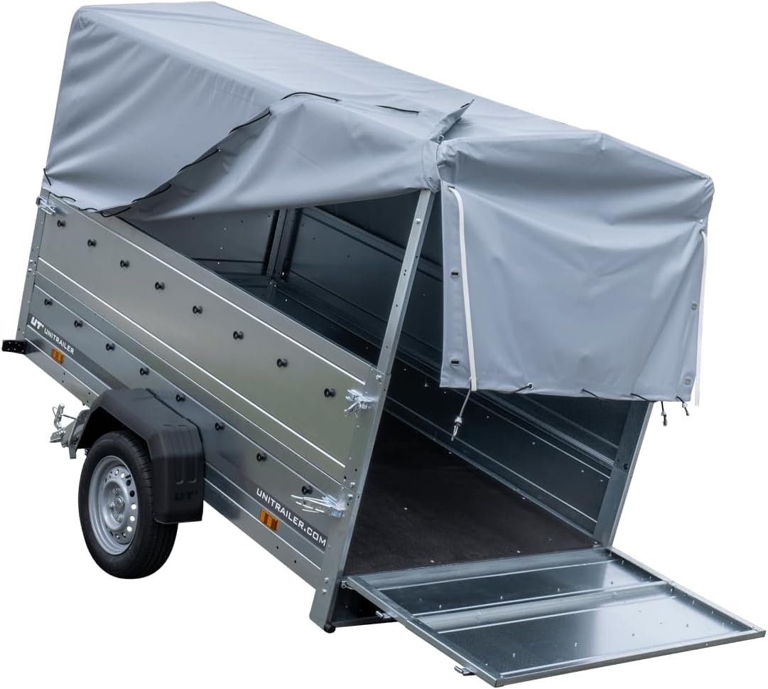Trailerwald Garden Trailer 230 Kipp 750 kg – mit Stützrad und 110 cm Hochplane