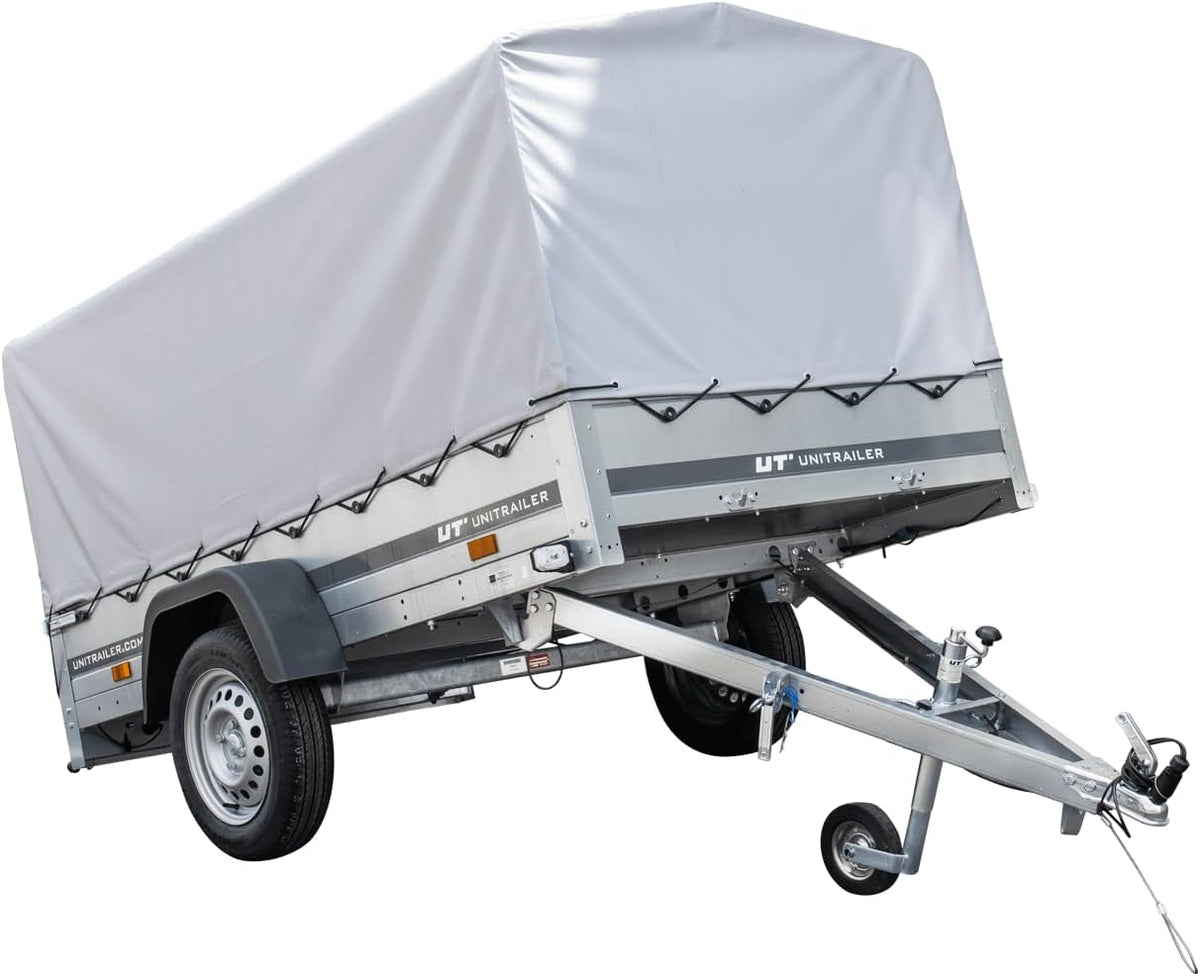Trailerwald Garden Trailer 230 Kipp 750 kg – mit Stützrad, Hochplane und Hochspriegel