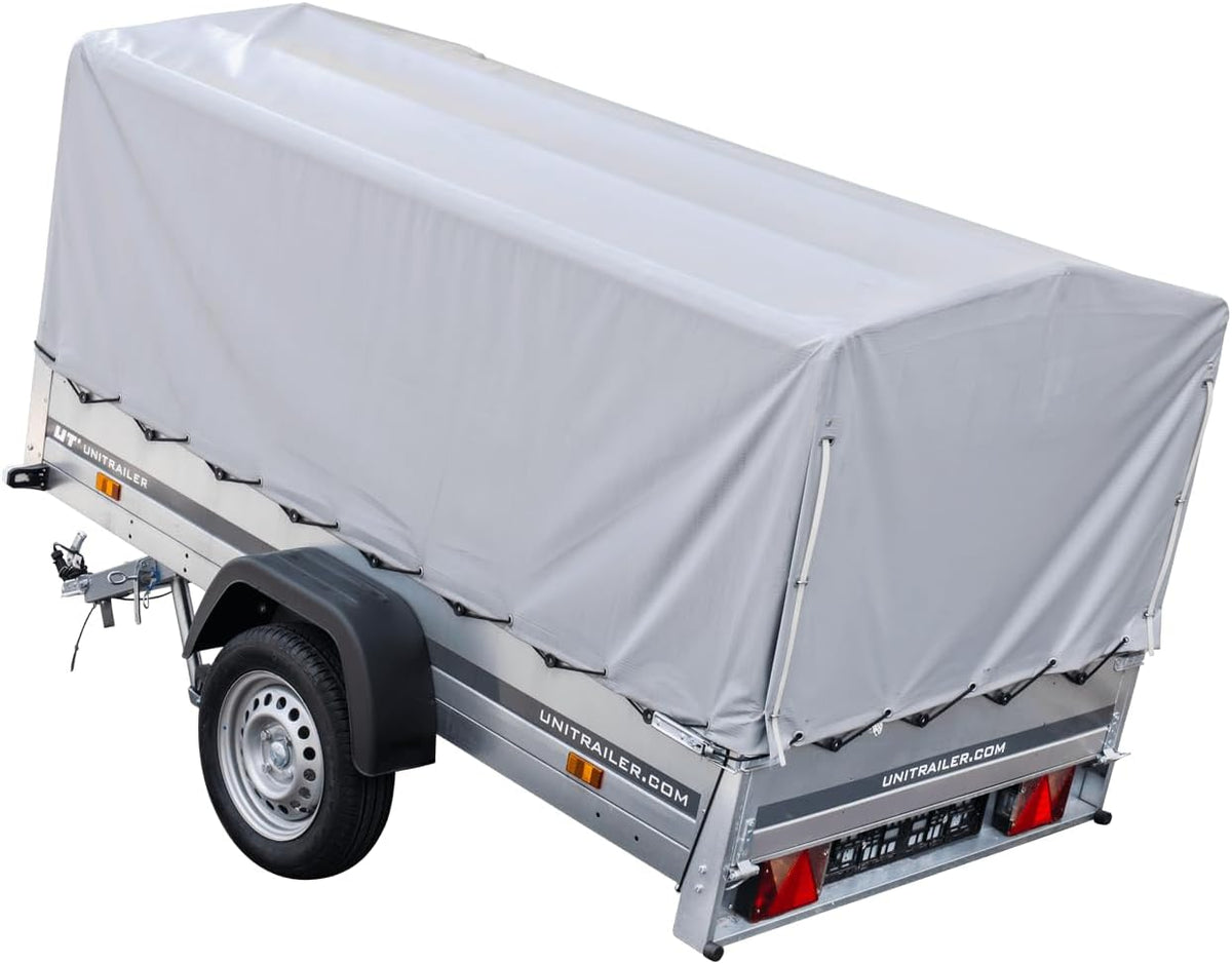 Trailerwald Garden Trailer 230 Kipp 750 kg – mit Stützrad, Hochplane und Hochspriegel