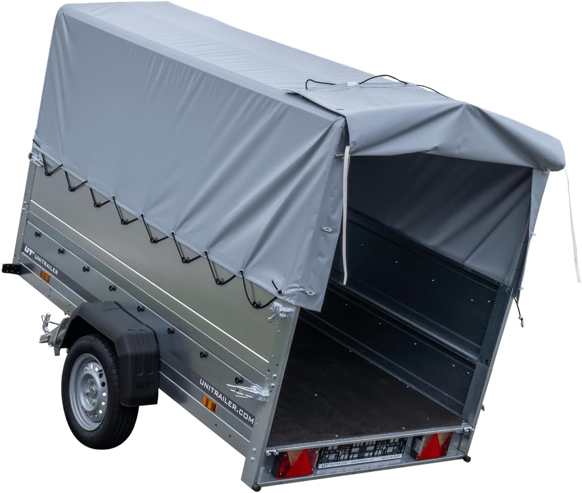 Trailerwald Garden Trailer 230 Kipp 750 kg – mit Stützrad und 110 cm Hochplane