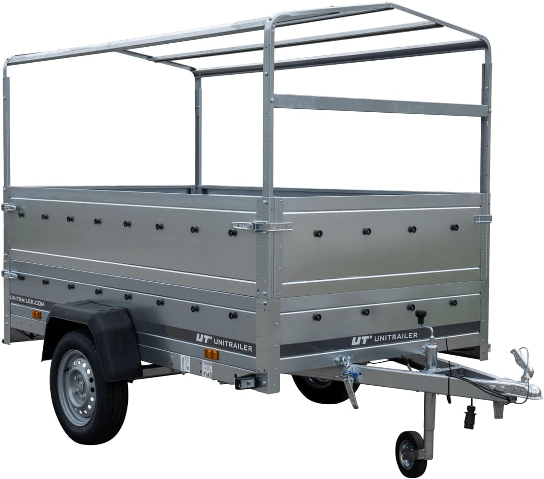 Trailerwald Garden Trailer 230 Kipp 750 kg – mit Stützrad und 110 cm Hochplane