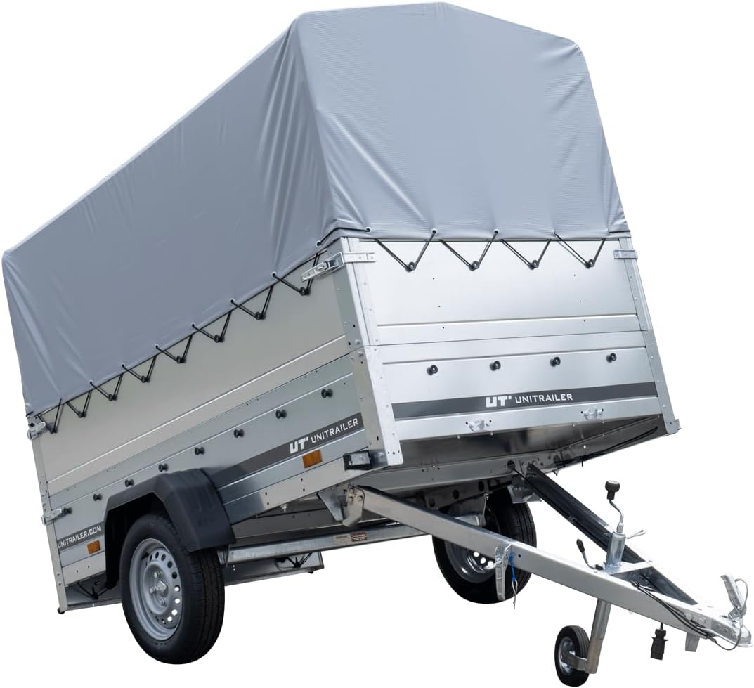 Trailerwald Garden Trailer 230 Kipp 750 kg – mit Stützrad und 110 cm Hochplane