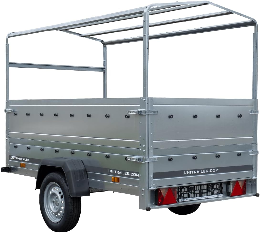 Trailerwald Garden Trailer 230 Kipp 750 kg – mit Stützrad und 110 cm Hochplane