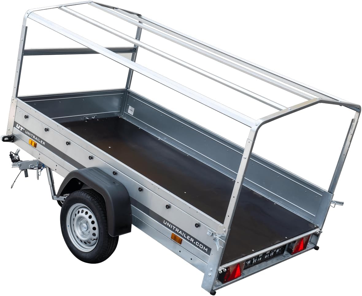 Trailerwald Garden Trailer 230 Kipp 750 kg – mit Stützrad, Hochplane und Hochspriegel