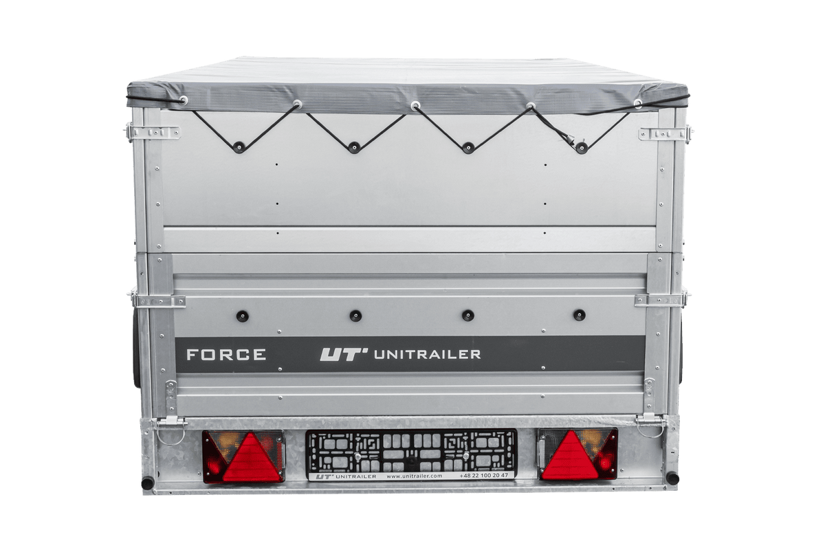 Trailerwald Force 264/R KIPP – Anhänger 2647×1260 mm, 750 kg zGG