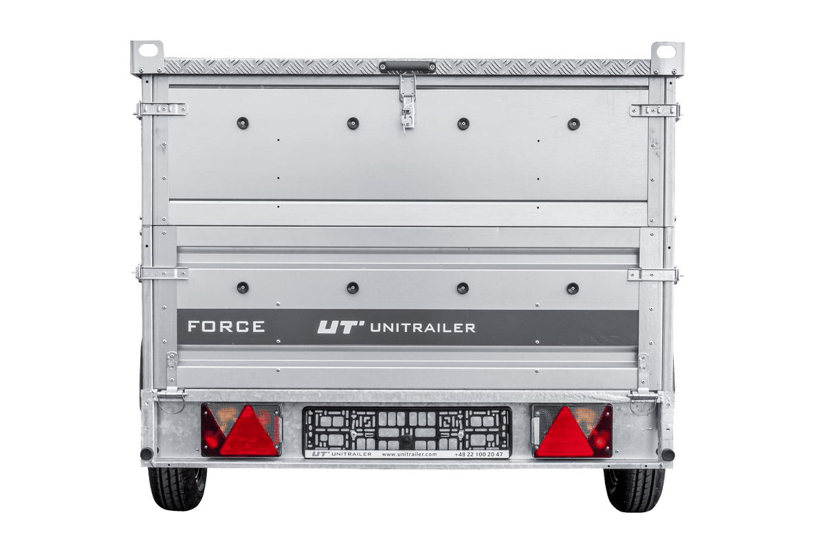 Trailerwald Force 264/R KIPP – Anhänger 2647×1260 mm, 750 kg zGG